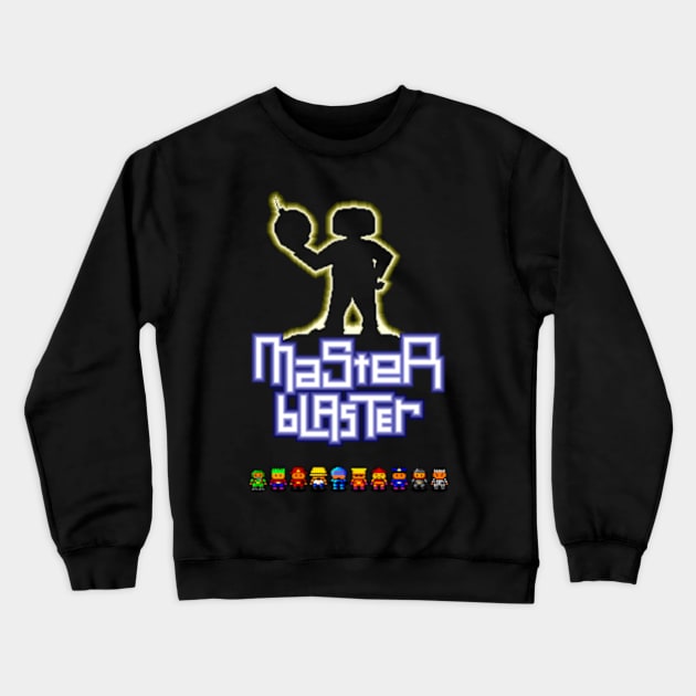 Master Blaster Crewneck Sweatshirt by iloveamiga